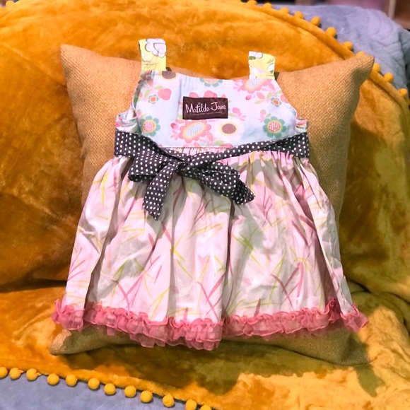 Matilda Jane knot apron Dress size 2. - Picture 3 of 3